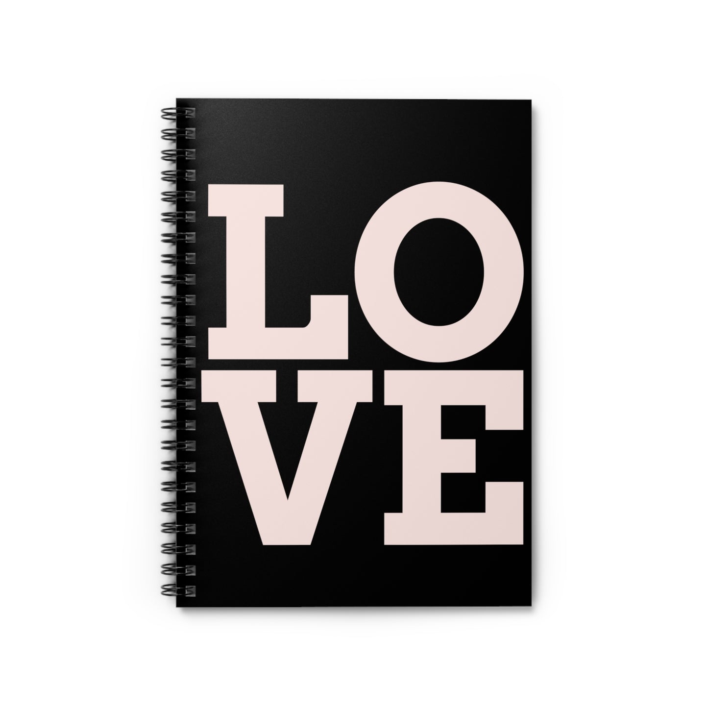 LOVE - Spiral Notebook - Ruled Line