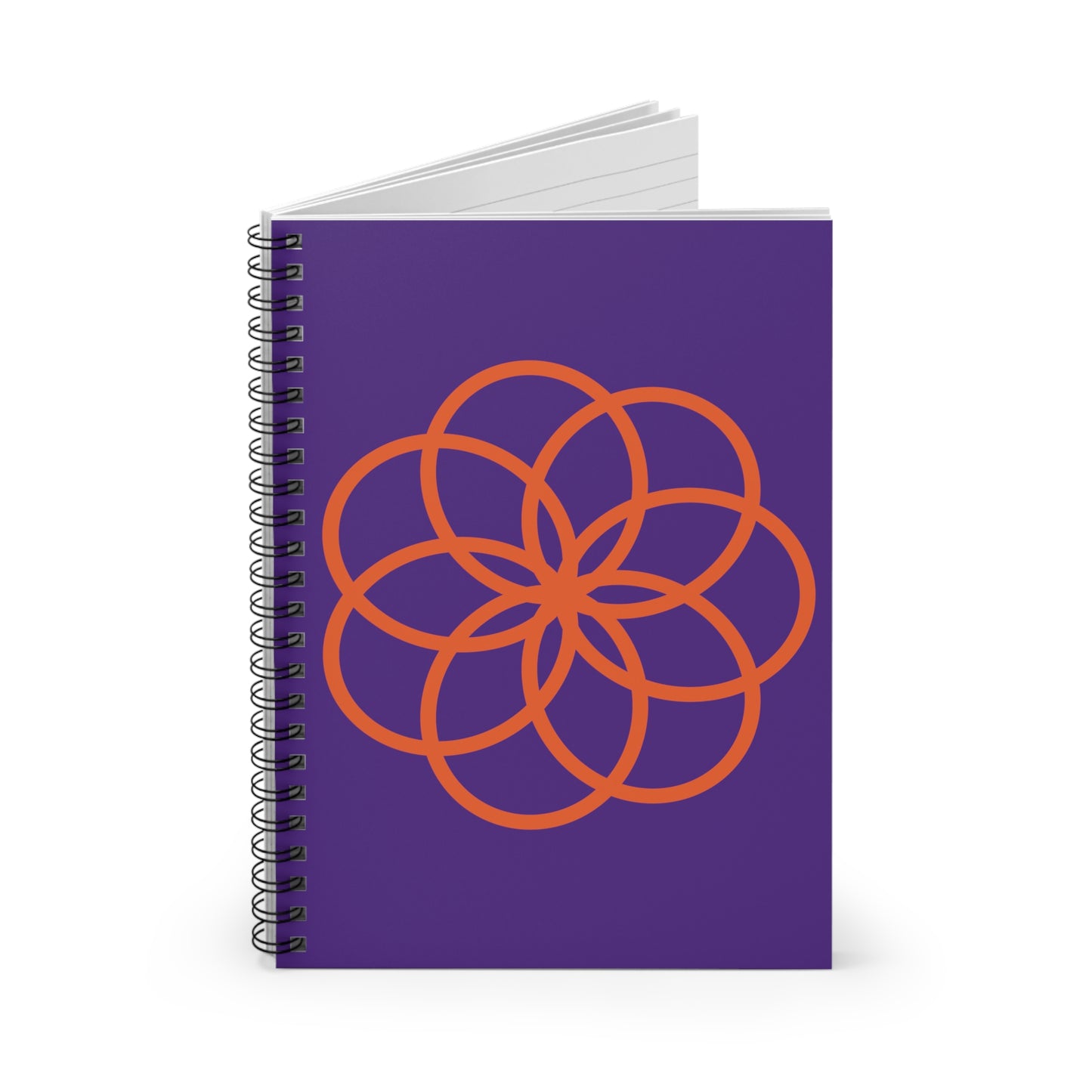 Vibrant Purple - Spiral Notebook - Ruled Line